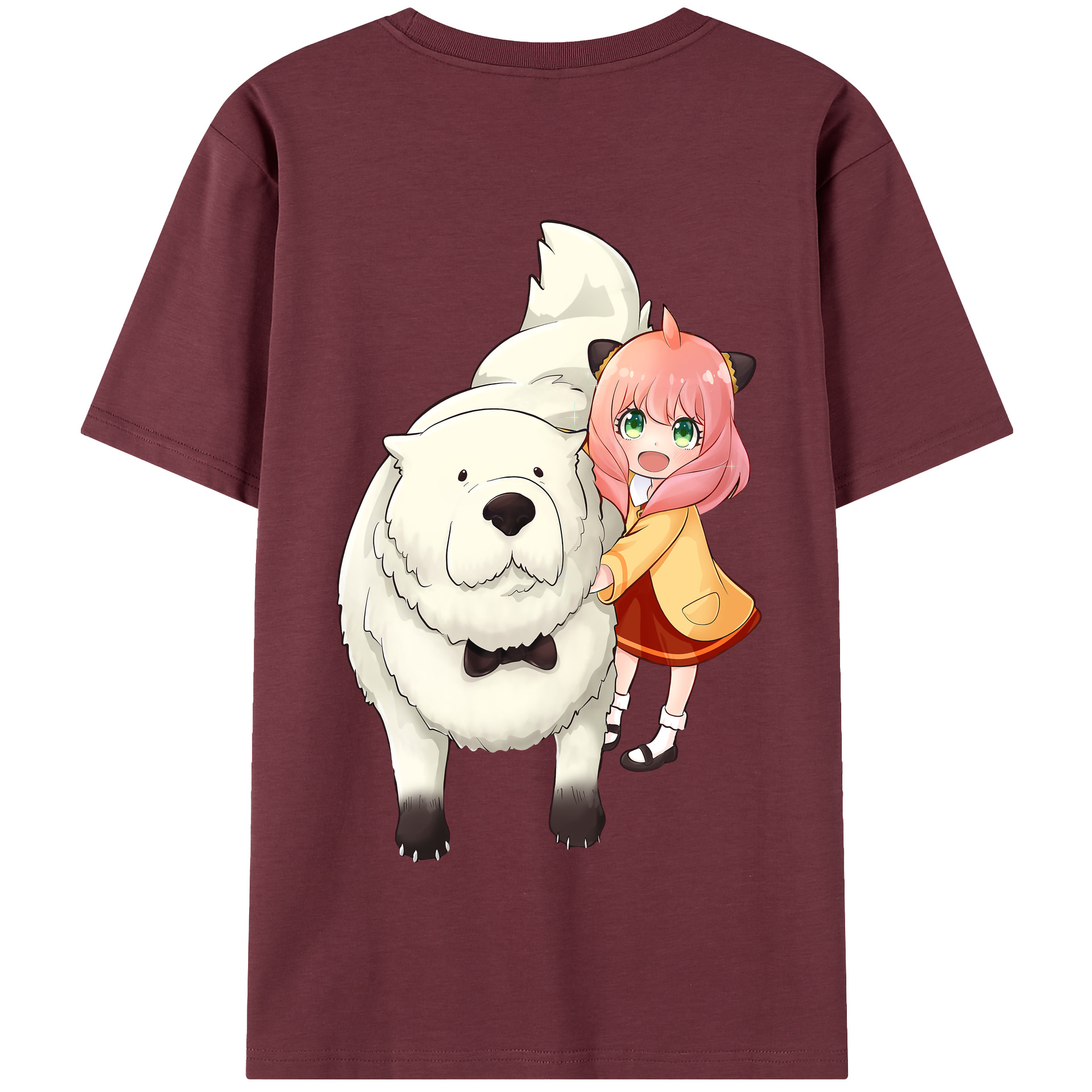 （画像用） SPY×FAMILY间谍家家酒 綿100％半袖Tシャツ（背面プリント）